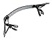 Detachable Shoe Straps - To Hold Loose Heels, Wedges, Flats (Double Clip Black (Flats/Wedges))