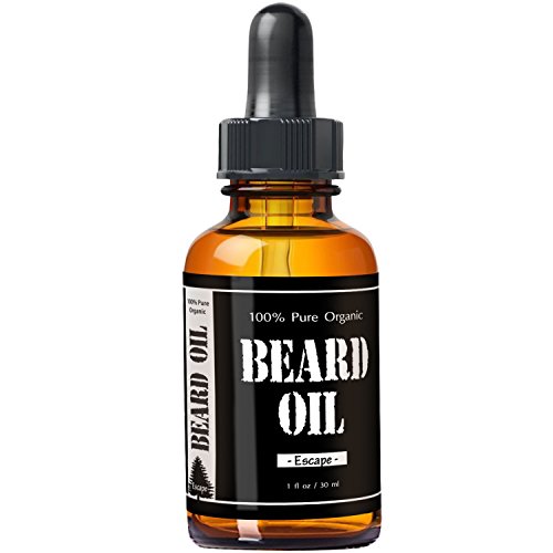 1-RATED-Escape-Cedarwood-Scented-Beard-Oil-and-Leave-in-Conditioner-by-Leven-Rose-Best-Scented-Beard-Oil-100-Organic-Natural-for-Groomed-Beard-Growth-Mustache-Skin-for-Men-1-oz-Premium-Oils