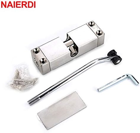 | Door Closers | Light Door Closer Spring Automatically Adjustable Hinges Fire Door Stainless Steel Mute Latch for Furniture Hardware | by SOMITI