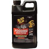 Black Flag 64 oz. Fogging Insecticide Ready-to-Use Controls Mosquitoes, Biting Flies and Flying Insects in Lawns, Patios and Gardens, 190256, 64 Ounce (Pack of 2)
