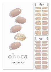 ohora Semi Cured Gel Nail Strips (N Nudist) - Works