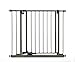 North States Supergate Slide-Step and Lock Open Gate, Burnished Steel