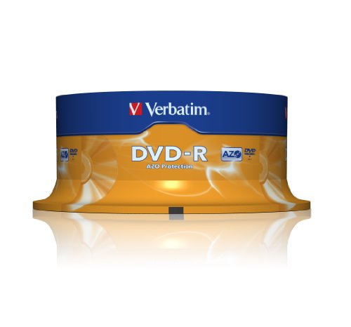 VERBATIM DVD-R 16X SPINDLE 43522 PK25
