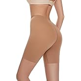 eumygrl Slip Shorts for Women, Seamless Tummy Control Shapewear Shorts for Under Dresses