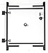 Adjust-A-Gate Steel Frame Gate Building Kit (36"-60" wide openings, 5' - 6' high fence) primary
