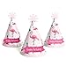 Flamingo - Party Like a Pineapple - Cone Happy Birthday Party Hats - 8 Count