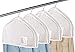 MISSLO Cotton Shoulder Covers Garment Bags for Clothes 2