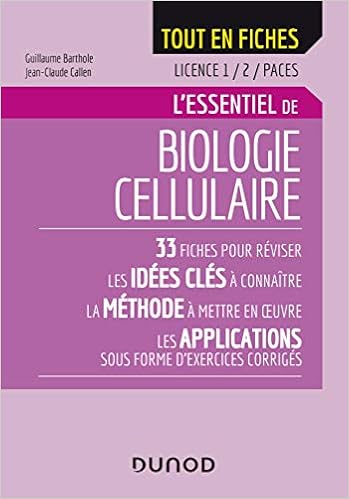 Amazon Fr Biologie Cellulaire Licence 1 2 Paces Barthole Guillaume Callen Jean Claude Livres