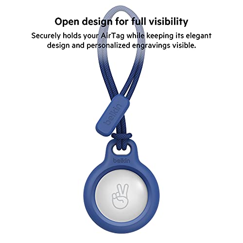 Belkin Apple Airtag Secure Holder With Strap Apple Air Tag Keychain