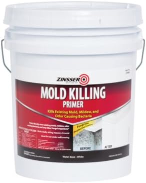 Rust Oleum 276088 Zinsser Mold Killing Primer 5 Gal Liquid White Amazon Com