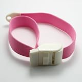 CaseBuy Elastic First Aid Quick Release Medical Sport Emergency Tourniquet Buckle, Pink