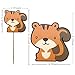 50-Pack Woodland Party Decorations Supplies with 22 Balloons, 2 Banners and 12 Cupcake Toppers Picks, Woodland Creature Baby shower Party Supplies.