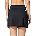 Baleaf Women's Active Athletic Skort Lightweight Skirt with Pockets for Running Tennis Golf Workout Black Size XXL