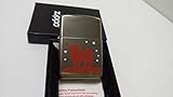 Rare 2005 Bull Zippo Lighter W/Fitted Z-Plus Butane