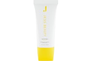 JESS BEAUTY | Let it Sun 50+ Sunscreen Green Tea & Aloe Extract | Skincare Sun Protection 1.7 fl oz