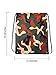 Shappy 10 Pieces Drawstring Bag Sack Pack Cinch Tote Kids Adults Storage Bag for Gym Traveling (Camouflage)