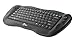SIIG Wireless Mini Multimedia Trackball Keyboard (JK-WR0412-S1)