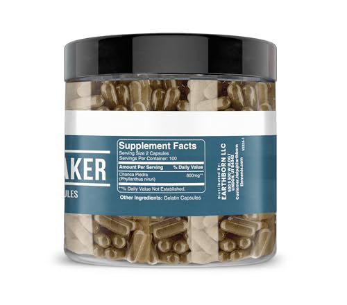 EARTHBORN ELEMENTS Natural Chanca Piedra - Disyuntor de piedra 100% puro y potente para riñón y vejiga* (680 mg porción)