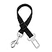 Fypo Dog Seat Belt, Pet Car Harness Lether Safety Vehicle Leash with Metal Clips with Length Length 15