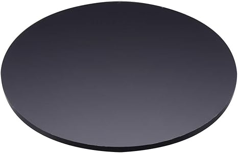 Amazon Misorato サイズ調整 糸面取り加工 黒色 ブラック 円形アクリル板 直径150mm 板厚3mm 国産 丸板 アクリル加工ok Diy 工具 ガーデン