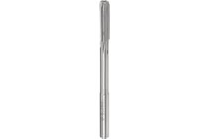 CoCud Machine Chucking Reamers, 6.3mm Diameter D4 Accuracy, M35 Cobalt High Speed Steel Straight Flutes Milling Cutter - (Applications: for Lathe Machine), 1-Piece