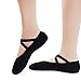 KUKOME-SHOP Canvas Ballet Shoe Girls' Ballet Flat Split Sole Different Sizes for Children and Adults