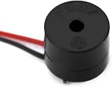 QWORK 20 Pcs Electronic Buzzer 12V 85dB Piezo Alarm 50mm Cable view 4