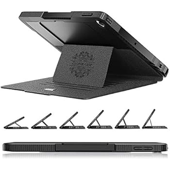 ZtotopCase for New iPad 7th Generation Case 10.2 Inch 2019, [6 Magnetic Angles] Highly Protective & Shock Absorption Cover with Pencil Holder, Auto Wake/Sleep for iPad 10.2 inch 2019 Release, Black