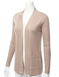LALABEE - Sudadera de manga larga con bolsillos frontales abiertos para mujer (S~3XL)