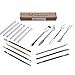 Skilled Crafter Pottery Tools. Professional Quality Clay Modeling & Ceramics Sculpting Set. 28 Stainless Steel & Aluminum Tools in 17 Piece Set + FREE Needle Tool. Best for Clay, Sculpey, Polymer, Wax