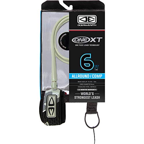 Ocean Earth Allround Comp One-XT Camo Surfboard Leash - 6'