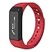Ginsy Wireless Fitness Tracker with Sleep Monitor Activity Watch Sports Pedometer Wristband for Men Kids Women