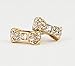 Kate Spade New York Ready Set Bow Stud Earrings (Clear/Gold)