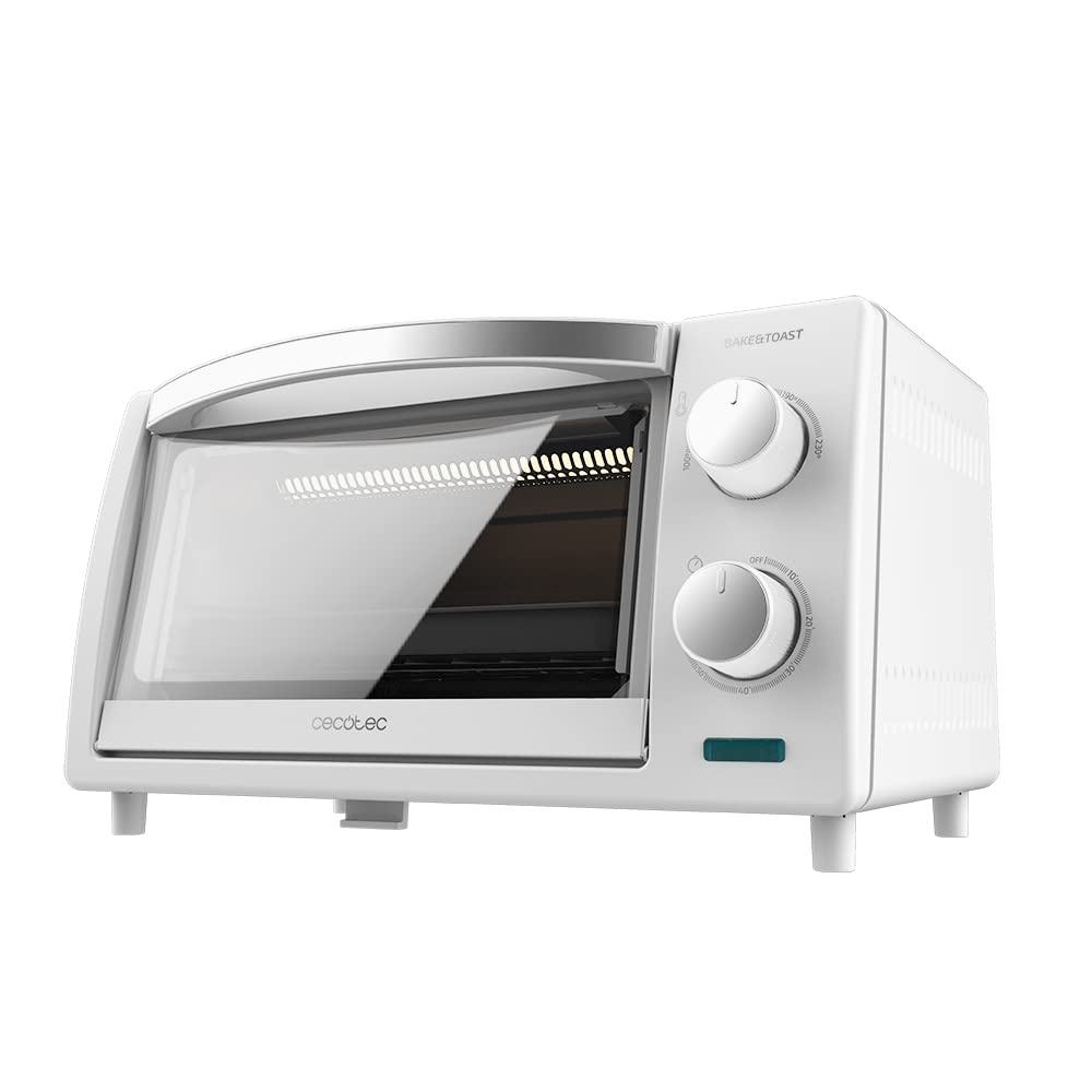 Cecotec-Horno-de-Sobremesa-Tostador-10-L-BakeToast-1000-White-800-W-Calefactores-de-Cuarzo-Temporizador-Temperatura