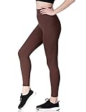 Regna X Women's High Waist Cotton Spandex Stretch Jersey Leggings(Full or Capri, 10 Colors, S-3X)
