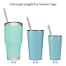 Vantic Reusable Metal Straws, Collapsible Reusable Straws with Case, Portable Travel Stainless Steel Drinking Straws with Keychain and Cleaning Brush, 1 Pack