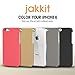 rooCASE Jakkit Ultra Thin Lightweight Cover for iPhone 6s Case, iPhone 6 Case, Black