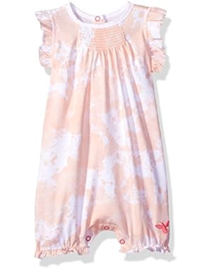 Baby Girls' Organic Short Sleeve Romper