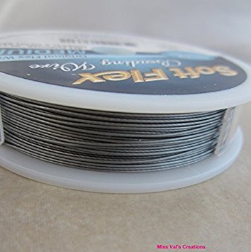 Soft Flex Original .019" 100 ft. Satin Steel Beading Wire
