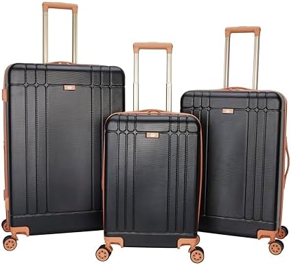 グンちゃんLebeLTrie Tuner & Deep Layer セット Amazon.com | Dejuno Tutin 3-Piece Hardside Spinner Luggage Set
