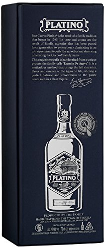 Jose Cuervo Reserva de la Familia Platino Silver Tequila Mexiko (1 x 0,7 l) – mexikanischer Tequila aus blauer Agave mit… – Bild 5
