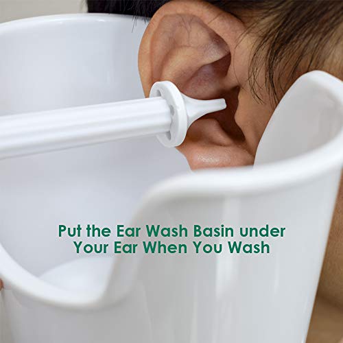 Earwax Removal Kit for Ear Cleaning, Ear Wax Removal Tool for Ear Irrigation, Earwax Romover for Adults and Kids,Ear Washer Bottle (Upgraded)