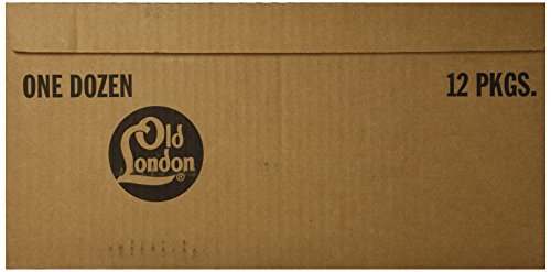 Old London, Bagel Chips, Sea Salt, 5 Ounce (Pack of 12)