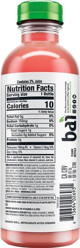 BAI SAO PAULO STRAWBERRY LEMONADE, ANTIOXIDANT INFUSED BEVERAGE, 18 FL OZ