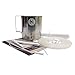 Stainless Steel Enema Bucket 1.5 Quart, Ideal for Home Coffee Enema with Platinum Cured Medical Grade Silicone Hose