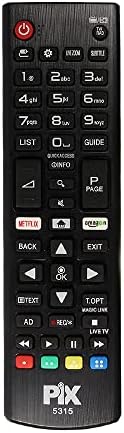 PIX Controle Remoto 026-5315 AKB 75093515/3508 para TV 4K