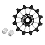 Guide Wheel, Quality Aluminum Alloy Ceramic Bearing Jockey Wheel Pulley Road Bike Bicycle Rear Derailleur