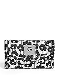 G by GUESS Women's Idona Floral-Print Checkbook Wallet