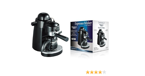 Amazon.com: Continental eléctrico cp43649 Espresso Coffee Maker : Hogar y  Cocina