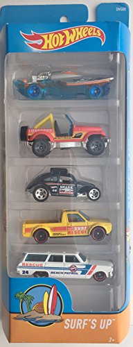 Hot wheels 2018 surf s up 1:64 scaled 5-pack